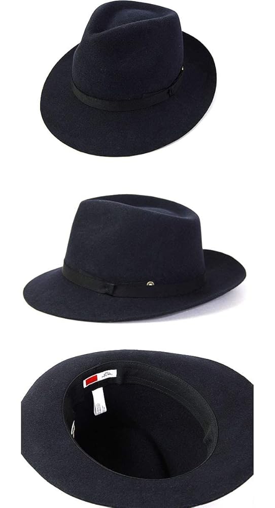 Nine Tailor MADE IN JAPAN ハット Nine Tailor × kuros'別注品】麦わら帽子 ストローハット 黒